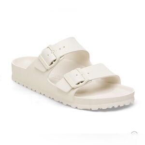 Birkenstock Arizona EVA Waterproof Sandals Ivory Sz 40 Brand New